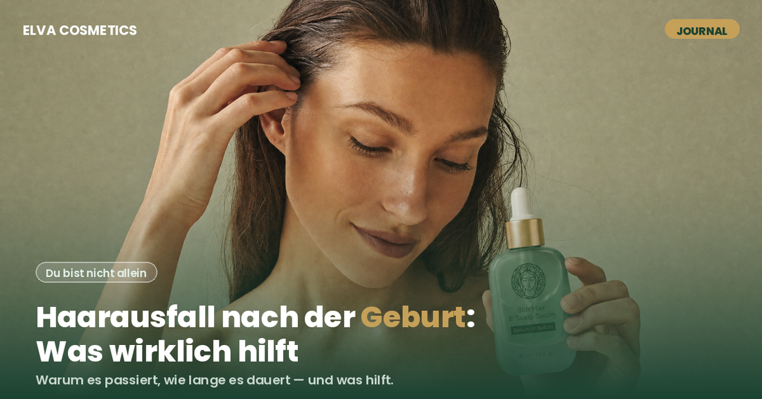 Haarausfall nach der Geburt: Warum er passiert — und was wirklich hilft